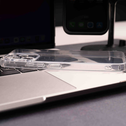 Xiaomi Redmi 12 4G Kılıf Zore 2mm Anti Shock Silikon Şeffaf