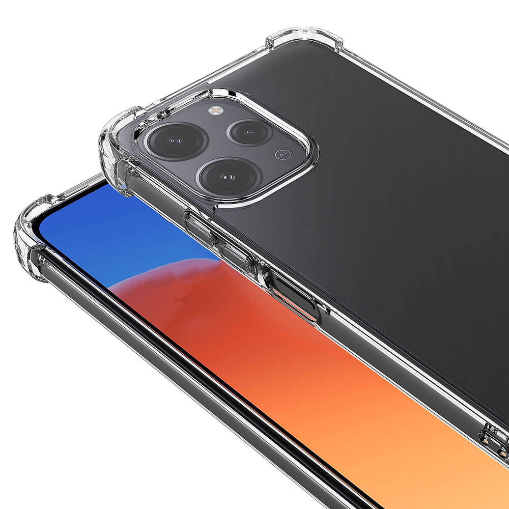 Xiaomi Redmi 12 Kılıf Zore Nitro Anti Shock Silikon Renksiz