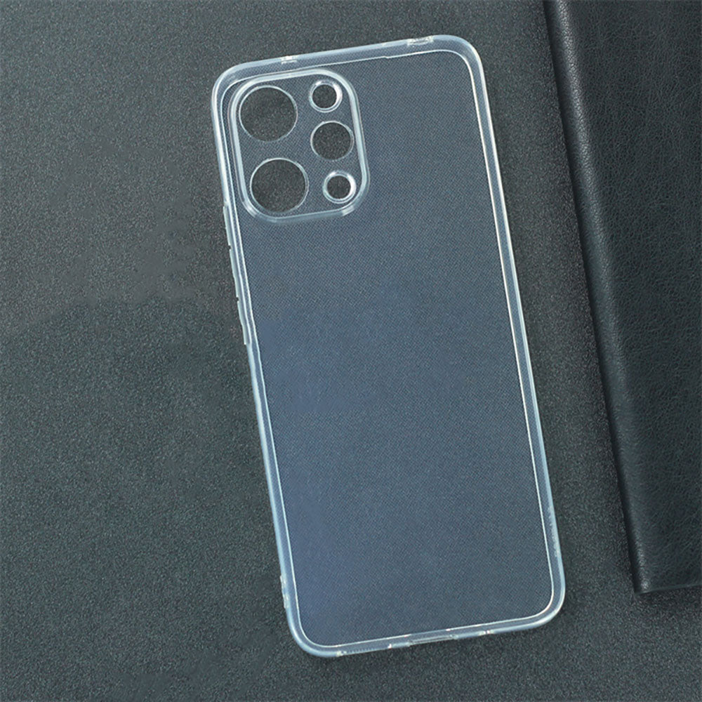 Xiaomi Redmi 12 Kılıf Zore Süper Silikon Kapak Renksiz