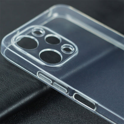 Xiaomi Redmi 12 Kılıf Zore Süper Silikon Kapak Renksiz