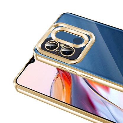 Xiaomi Redmi 12C Kılıf Kamera Korumalı Logo Gösteren Zore Omega Kapak Lila