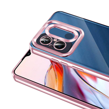 Xiaomi Redmi 12C Kılıf Kamera Korumalı Logo Gösteren Zore Omega Kapak Siyah