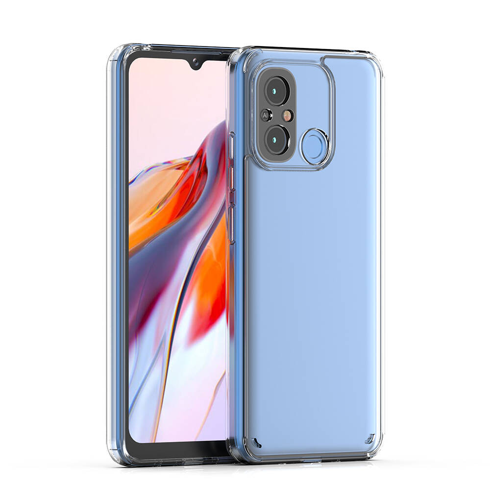 Xiaomi Redmi 12C Kılıf Zore Coss Kapak Renksiz