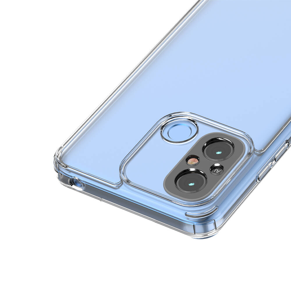 Xiaomi Redmi 12C Kılıf Zore Coss Kapak Renksiz