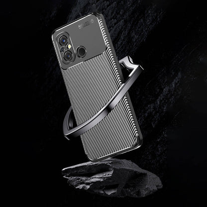 Xiaomi Redmi 12C Kılıf Zore Negro Silikon Kapak Siyah