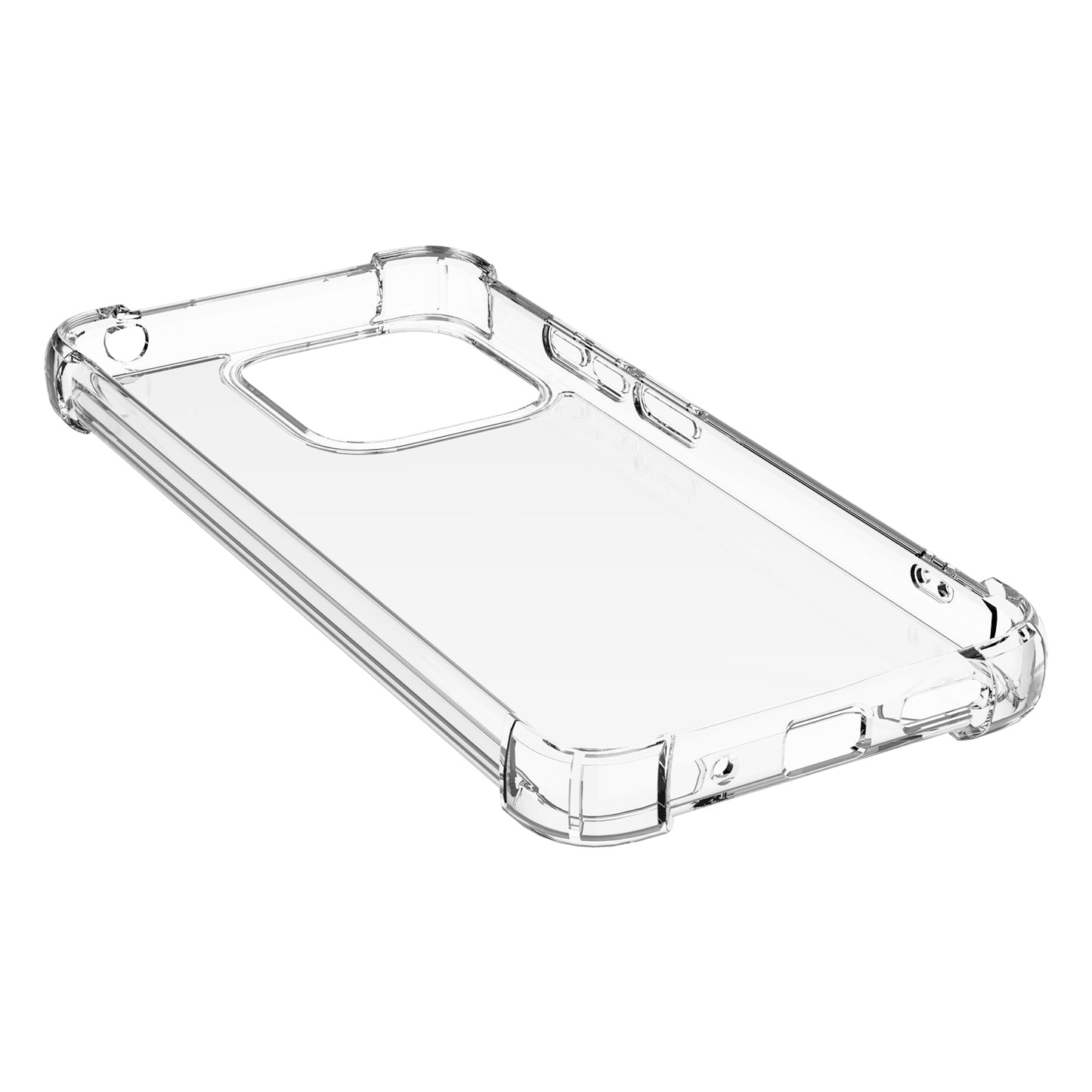 Xiaomi Redmi 12C Kılıf Zore Nitro Anti Shock Silikon Renksiz