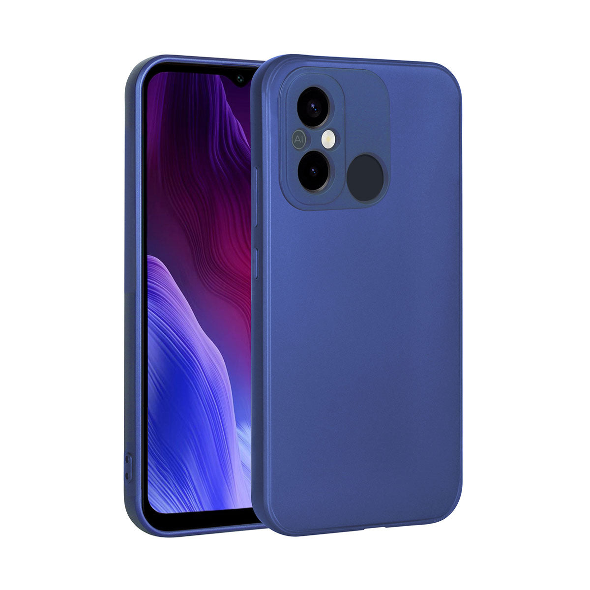 Xiaomi Redmi 12C Kılıf Zore Premier Silikon Kapak Siyah