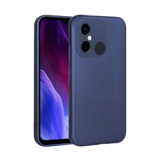 Xiaomi Redmi 12C Kılıf Zore Premier Silikon Kapak Lacivert