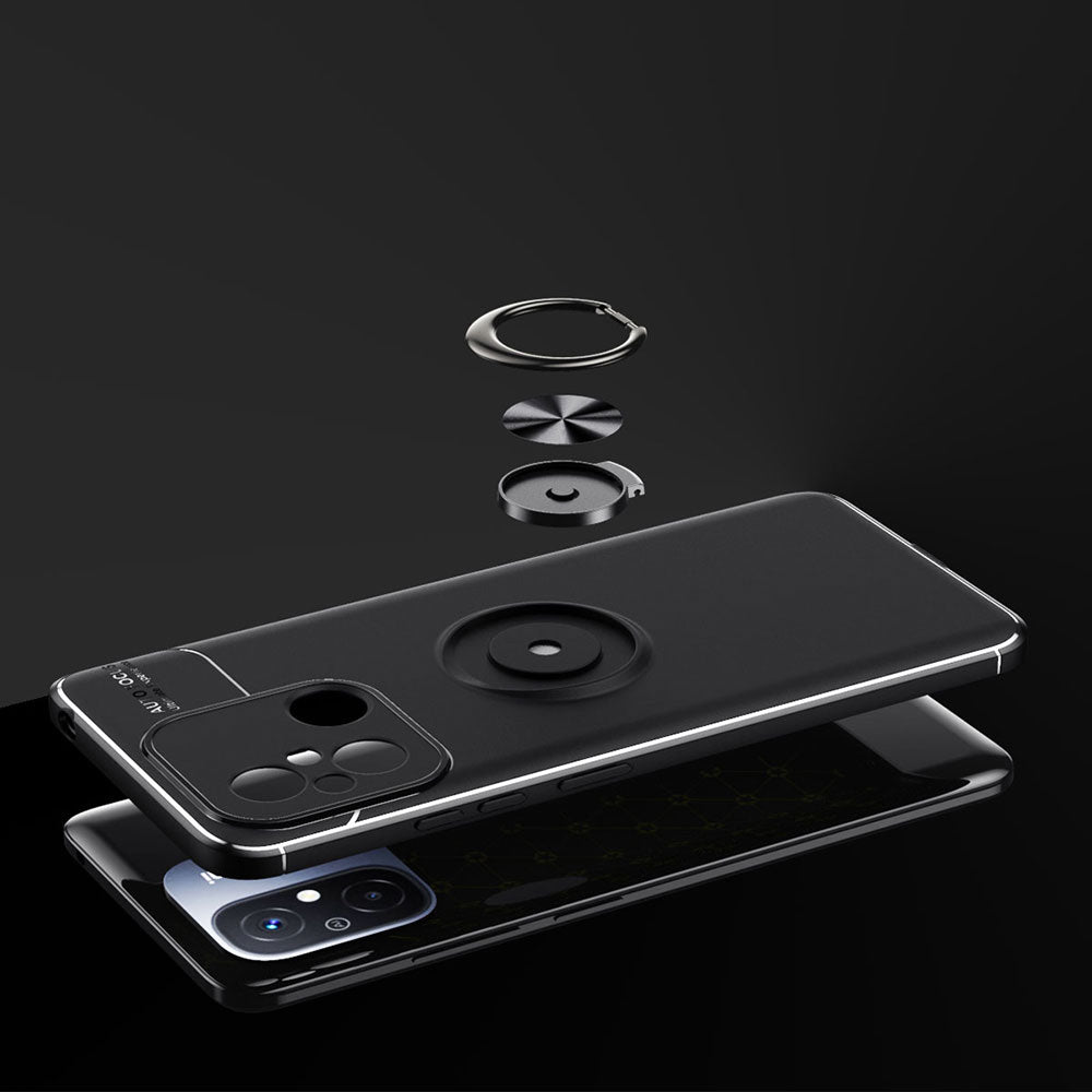 Xiaomi Redmi 12C Kılıf Zore Ravel Silikon Kapak Mavi