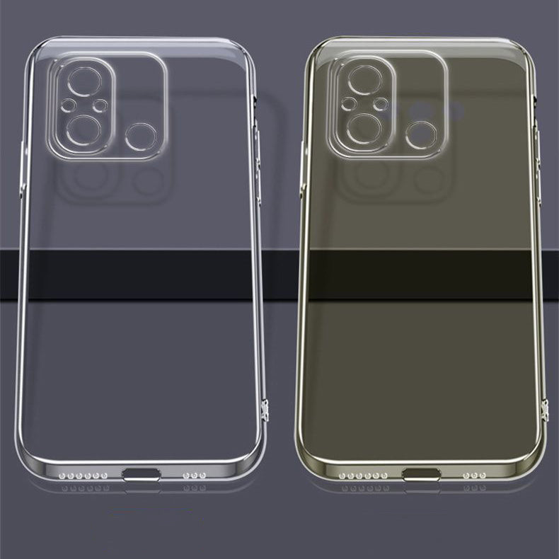 Xiaomi Redmi 12C Kılıf Zore Süper Silikon Kapak Renksiz