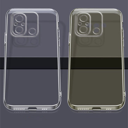 Xiaomi Redmi 12C Kılıf Zore Süper Silikon Kapak Renksiz