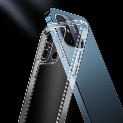 Xiaomi Redmi 12C Kılıf Zore Süper Silikon Kapak Renksiz