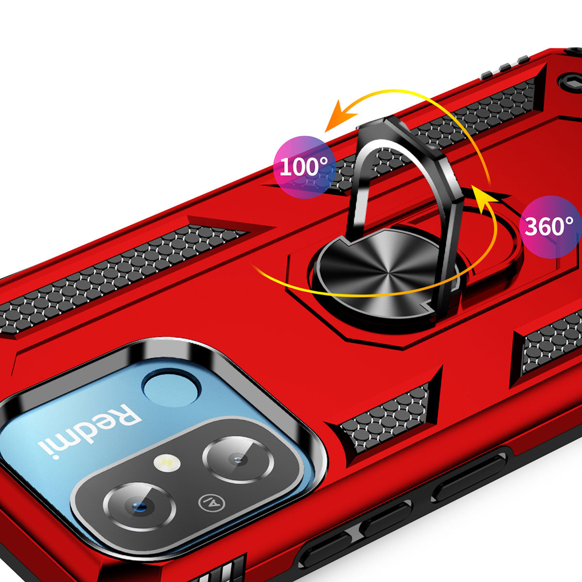 Xiaomi Redmi 12C Kılıf Zore Vega Kapak Mavi