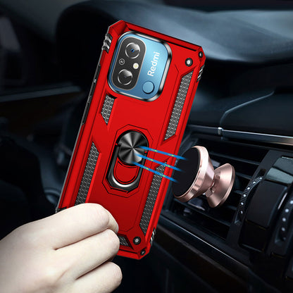 Xiaomi Redmi 12C Kılıf Zore Vega Kapak Siyah