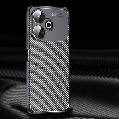 Xiaomi Redmi 13 4G Kılıf Zore Negro Silikon Kapak Siyah