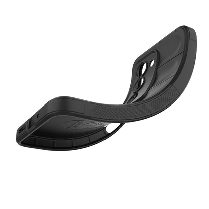 Xiaomi Redmi 15 Kılıf Esnek TPU Oyuklu Arka Yüzey Tasarımlı Zore Etnik Silikon Kapak Lacivert