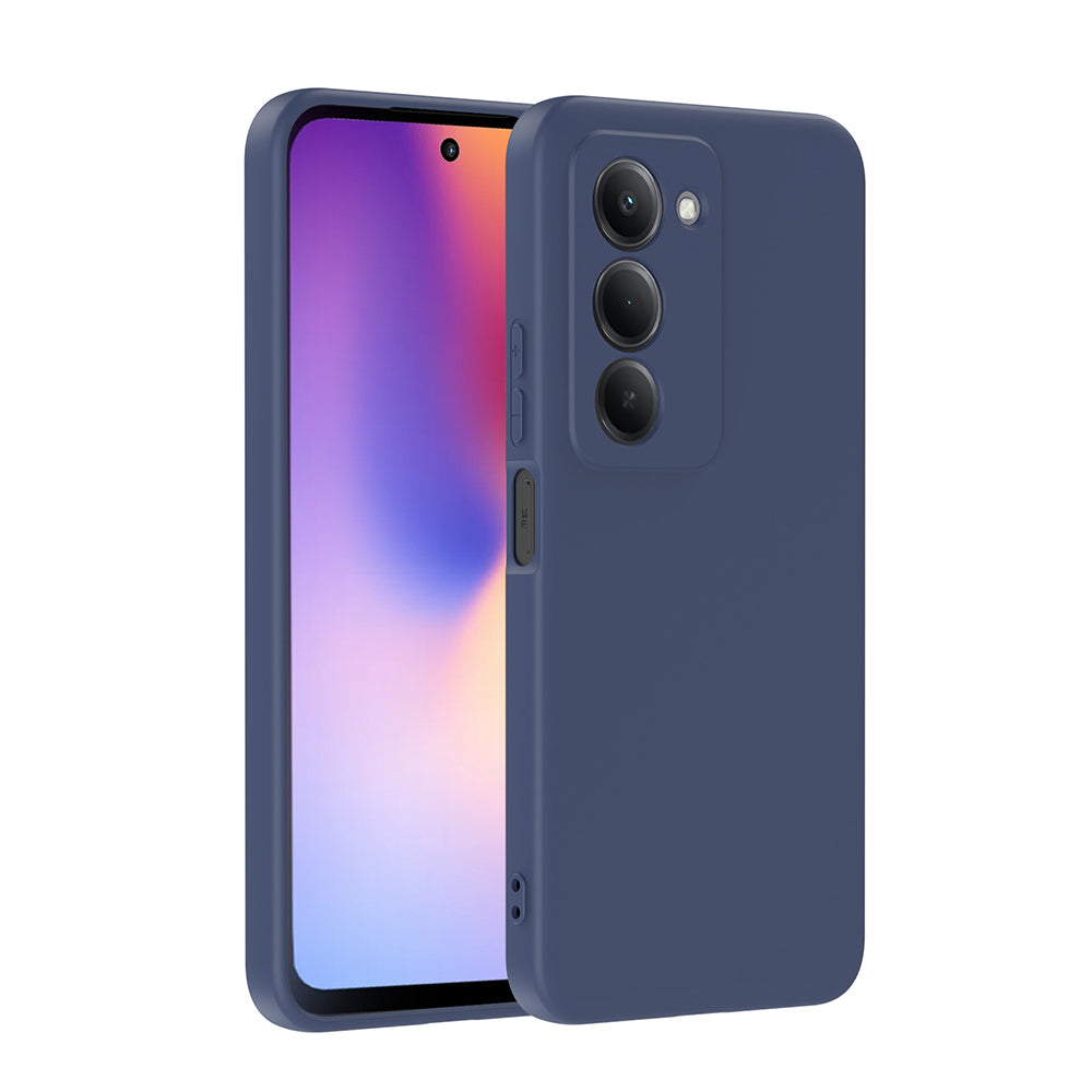 Xiaomi Redmi 15 Kılıf Zore Mara Lansman Kapak Koyu Mor