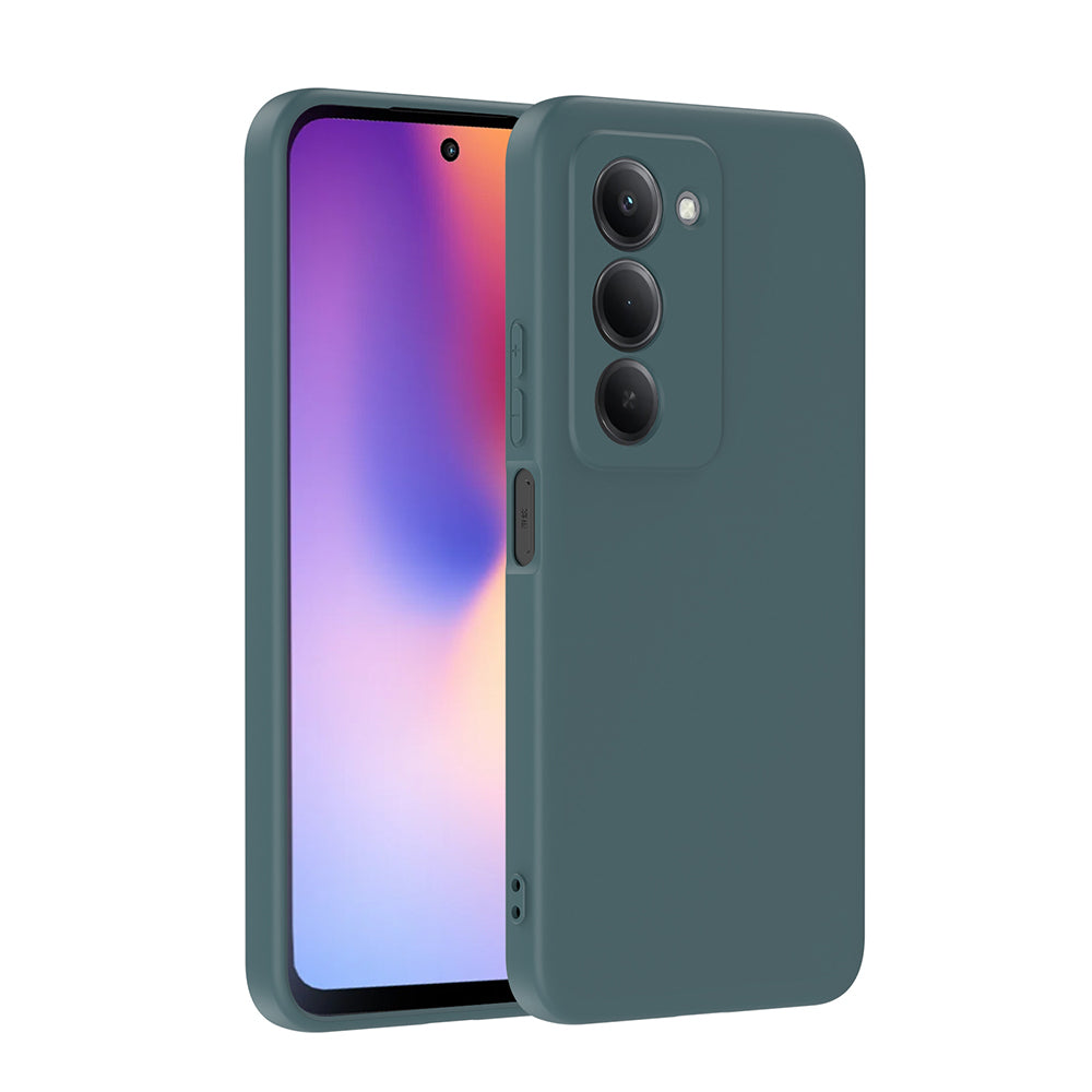 Xiaomi Redmi 15 Kılıf Zore Mara Lansman Kapak Koyu Yeşil