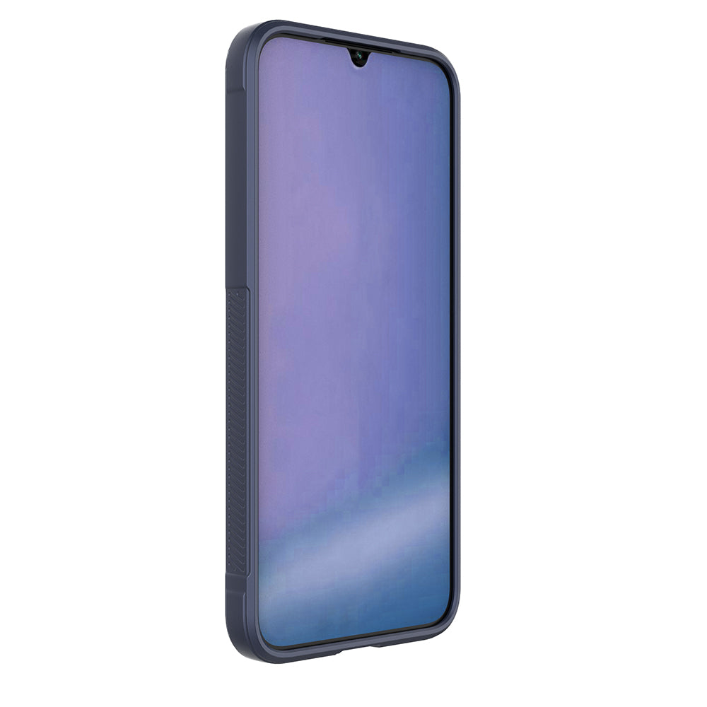 Xiaomi Redmi 15C 4G Kılıf Esnek TPU Oyuklu Arka Yüzey Tasarımlı Zore Etnik Silikon Kapak Lacivert