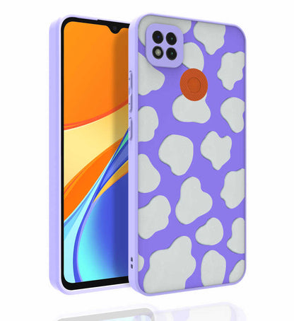 Xiaomi Redmi 9C Kılıf Desenli Kamera Korumalı Parlak Zore Nora Kapak