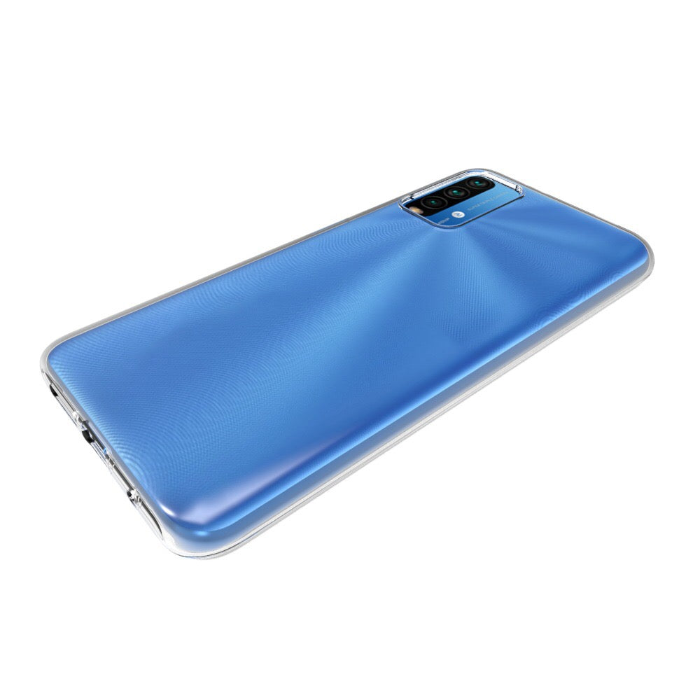 Xiaomi Redmi 9T Kılıf Zore Süper Silikon Kapak Renksiz