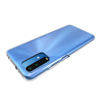 Xiaomi Redmi 9T Kılıf Zore Süper Silikon Kapak Renksiz