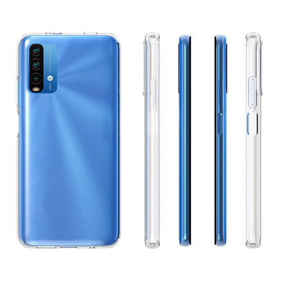 Xiaomi Redmi 9T Kılıf Zore Süper Silikon Kapak Renksiz
