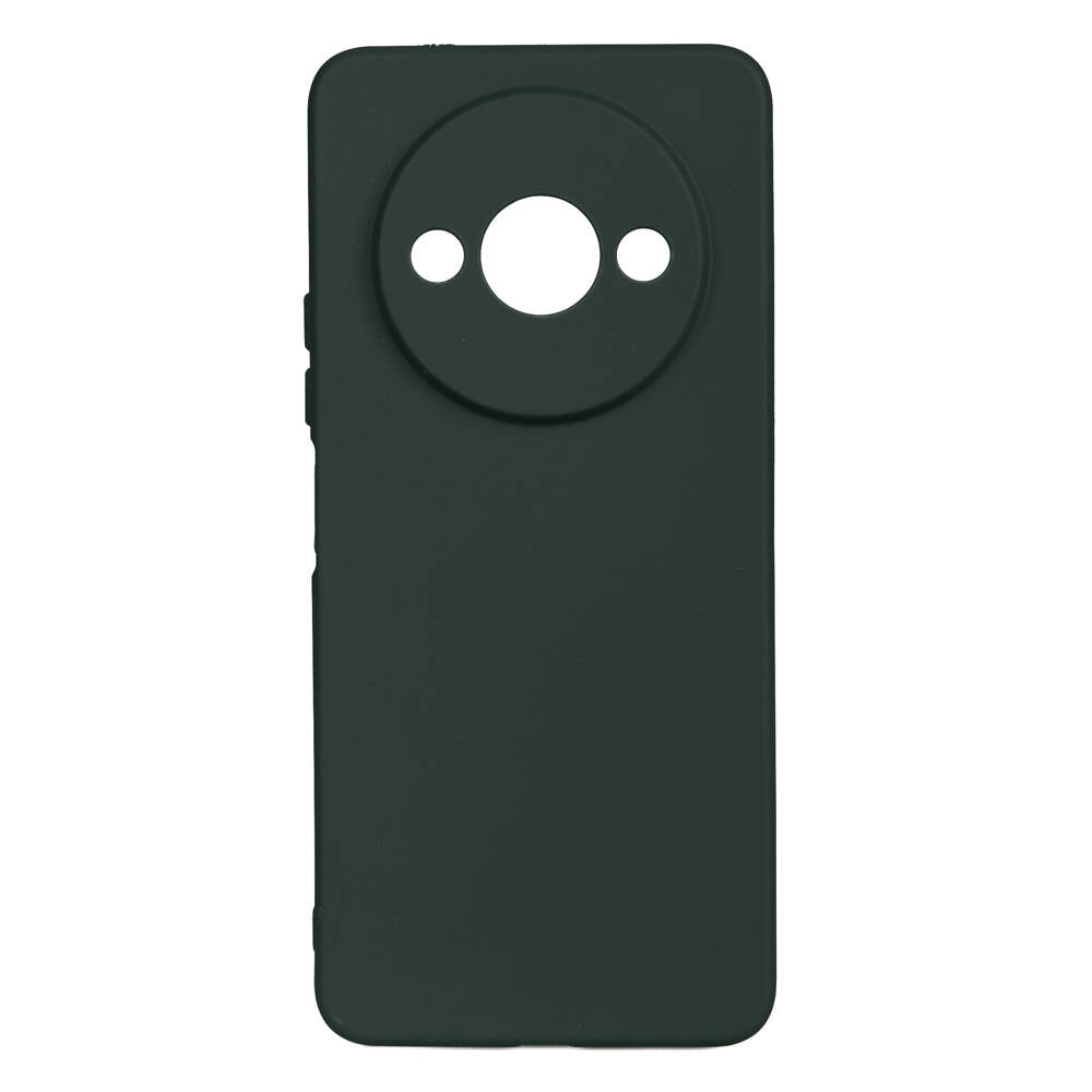 Xiaomi Redmi A3 4G 2024 Kılıf Zore Biye Silikon Haki