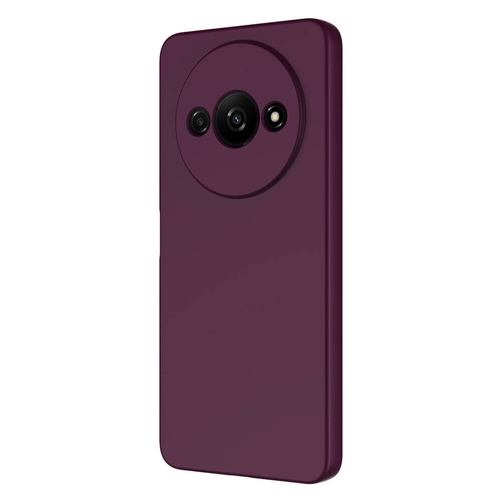 Xiaomi Redmi A3 4G 2024 Kılıf Zore Mara Lansman Kapak Lila