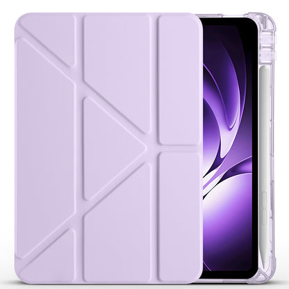 Xiaomi Redmi K Pad Kılıf Zore Tri Folding Kalem Bölmeli Standlı Kılıf Koyu Yeşil