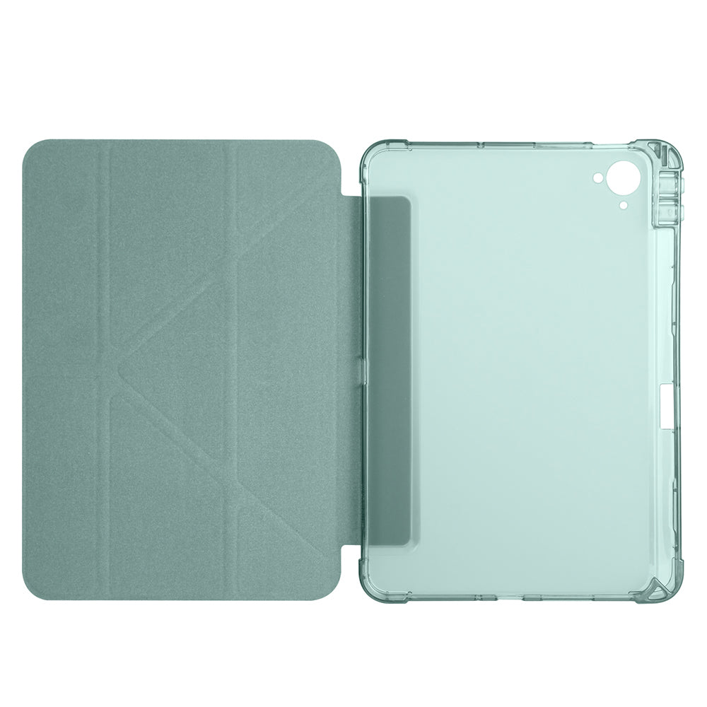 Xiaomi Redmi K Pad Kılıf Zore Tri Folding Kalem Bölmeli Standlı Kılıf Lacivert