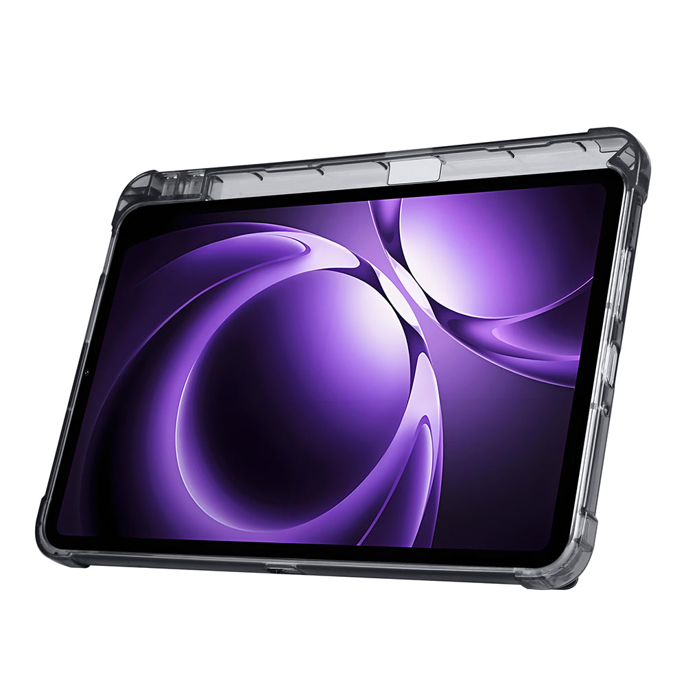 Xiaomi Redmi K Pad Kılıf Zore Tri Folding Kalem Bölmeli Standlı Kılıf Lacivert