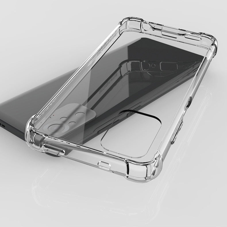 Xiaomi Redmi Note 10 Kılıf Zore Nitro Anti Shock Silikon Renksiz