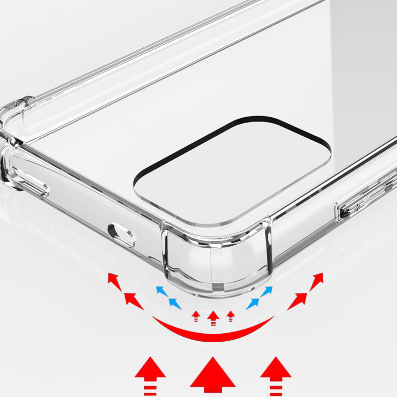 Xiaomi Redmi Note 10 Kılıf Zore Nitro Anti Shock Silikon Renksiz