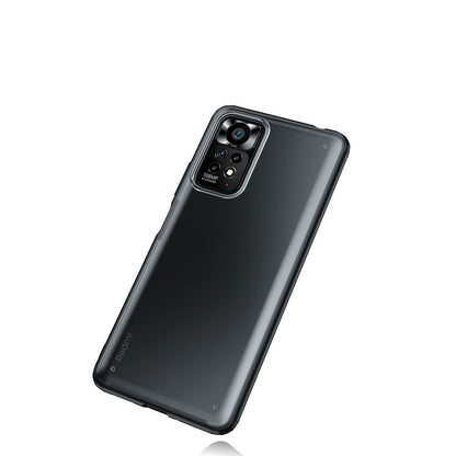 Xiaomi Redmi Note 11 Global Kılıf Zore Volks Kapak Siyah