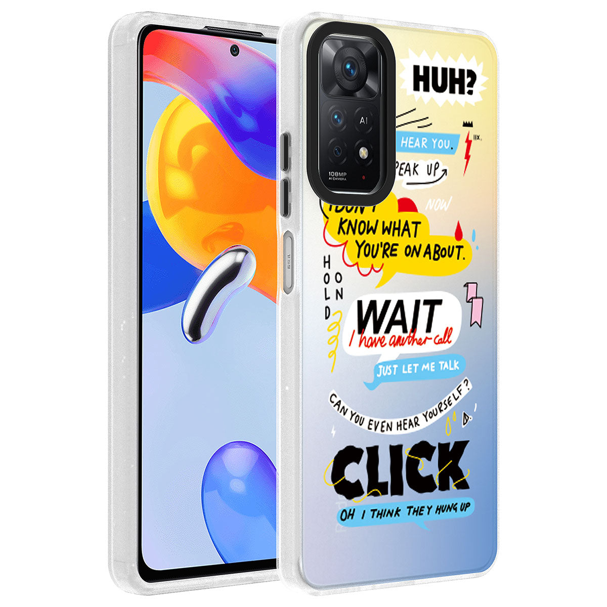 Xiaomi Redmi Note 11 Pro 5G Kılıf Desenli Zore Dragon Sert Kapak Kelimeler