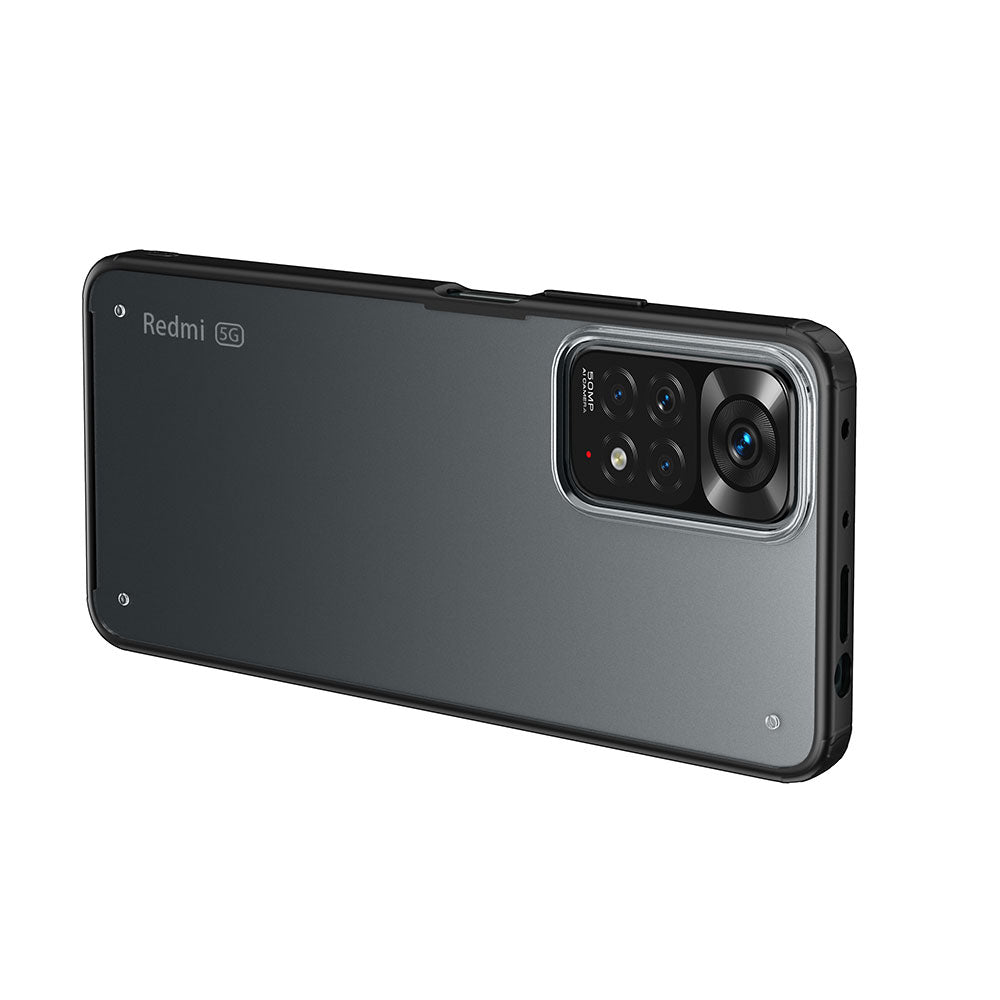 Xiaomi Redmi Note 11 Pro 5G Kılıf Zore Volks Kapak Siyah