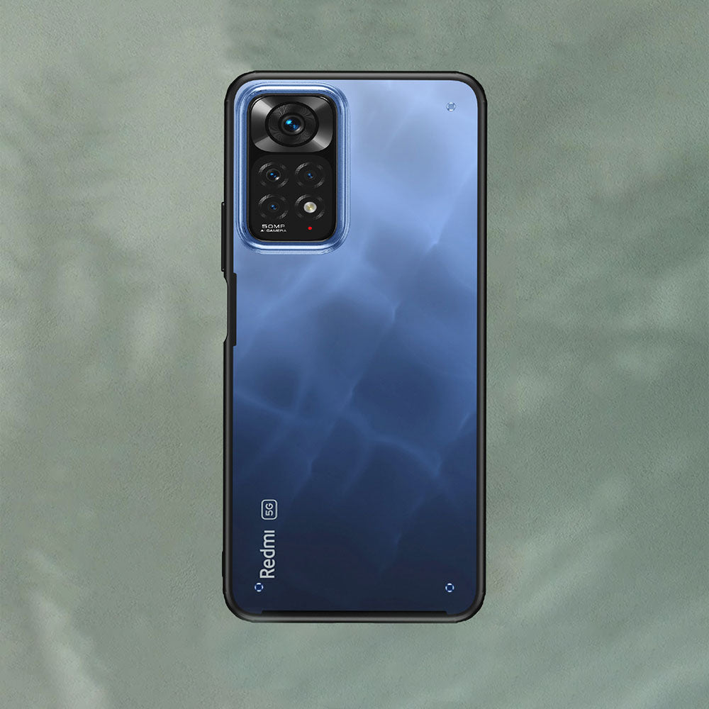 Xiaomi Redmi Note 11 Pro 5G Kılıf Zore Volks Kapak Siyah