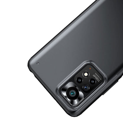 Xiaomi Redmi Note 11S Global Kılıf Zore Volks Kapak Siyah