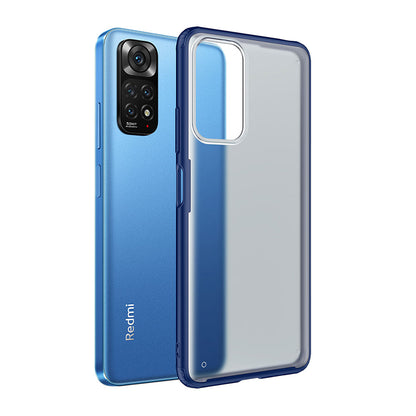 Xiaomi Redmi Note 11S Global Kılıf Zore Volks Kapak Lacivert