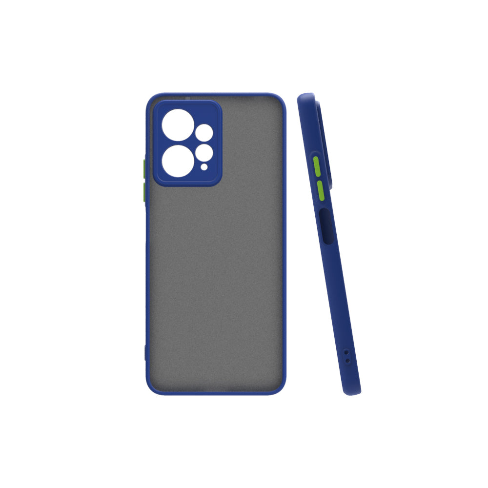 Xiaomi Redmi Note 12 4G Kılıf Zore Hux Kapak Lacivert