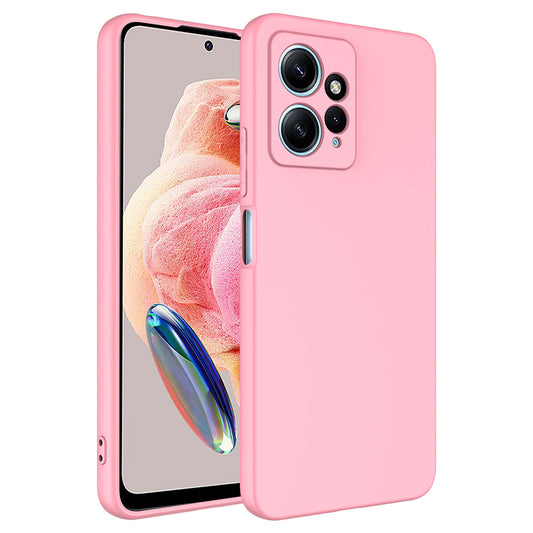 Xiaomi Redmi Note 12 4G Kılıf Zore Mara Lansman Kapak Pembe