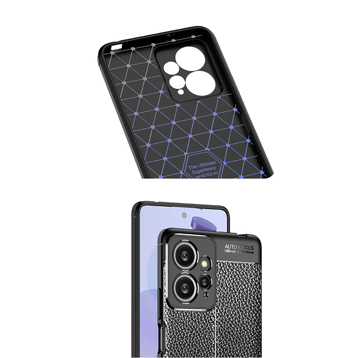 Xiaomi Redmi Note 12 4G Kılıf Zore Niss Silikon Kapak Siyah