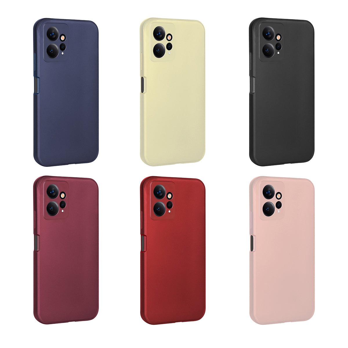 Xiaomi Redmi Note 12 4G Kılıf Zore Premier Silikon Kapak Siyah