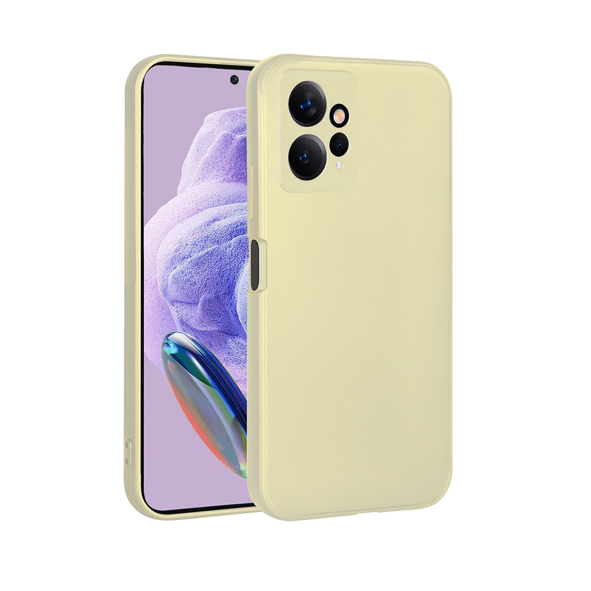 Xiaomi Redmi Note 12 4G Kılıf Zore Premier Silikon Kapak Gold