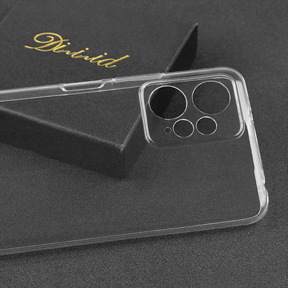 Xiaomi Redmi Note 12 4G Kılıf Zore Süper Silikon Kapak Renksiz