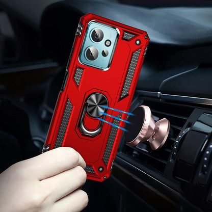 Xiaomi Redmi Note 12 4G Kılıf Zore Vega Kapak Kırmızı