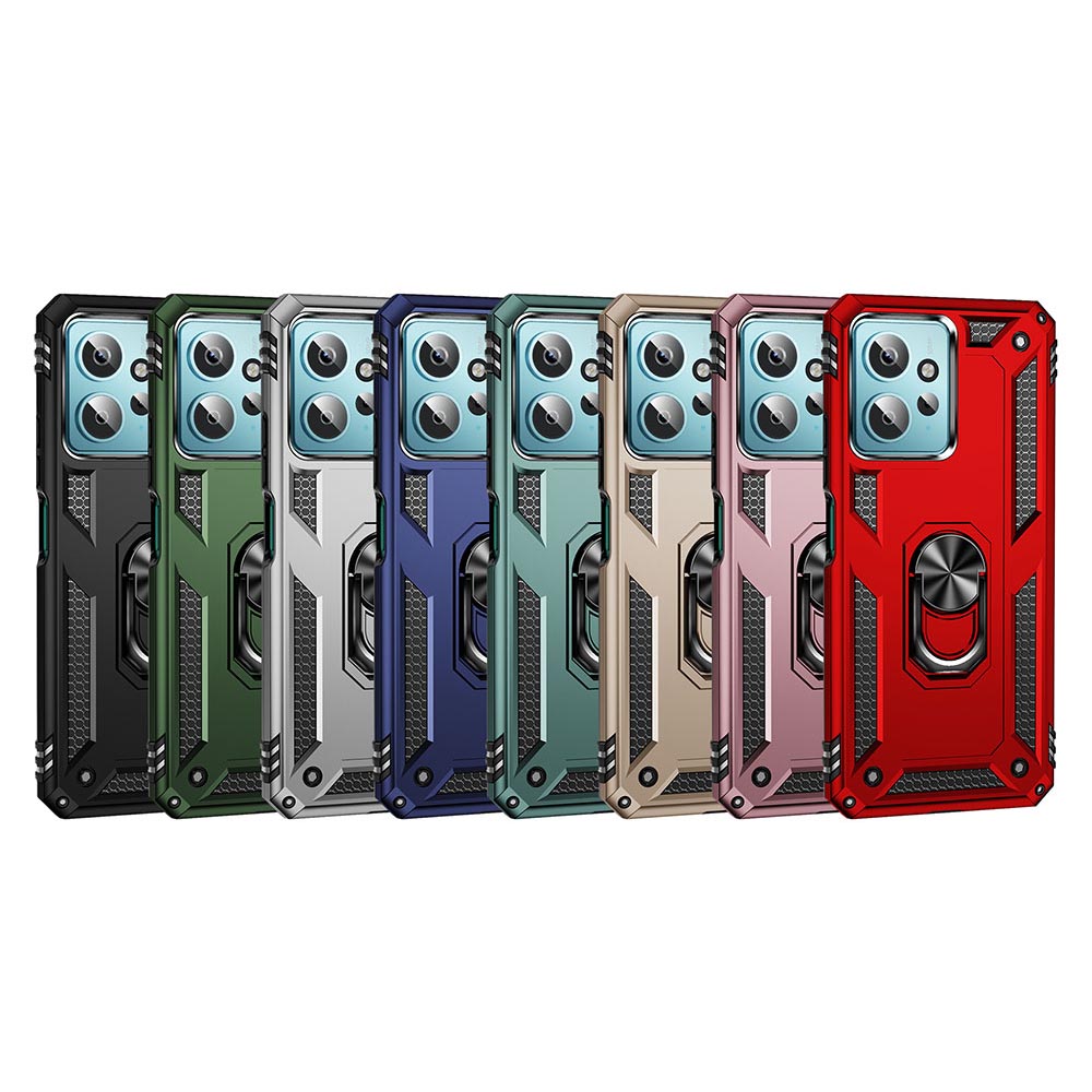 Xiaomi Redmi Note 12 4G Kılıf Zore Vega Kapak Kırmızı