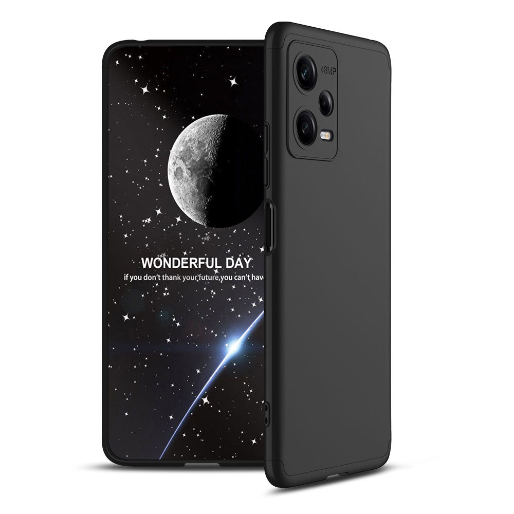 Xiaomi Redmi Note 12 5G Kılıf Zore Ays Kapak Siyah