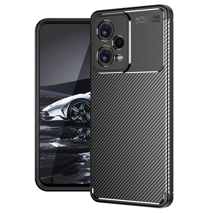 Xiaomi Redmi Note 12 5G Kılıf Zore Negro Silikon Kapak Siyah